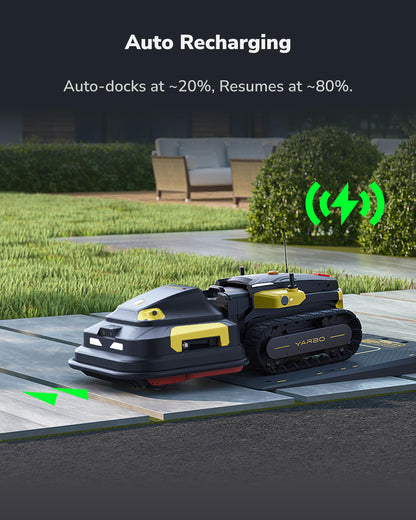 YARBO Upgraded Robot Lawn Mower Pro with Modular Design for Large Yards