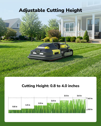 YARBO Upgraded Robot Lawn Mower Pro with Modular Design for Large Yards